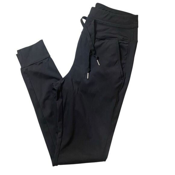 Halara softlyzero medium TALL High waisted black jogger drawstring side pocket b - Picture 1 of 5